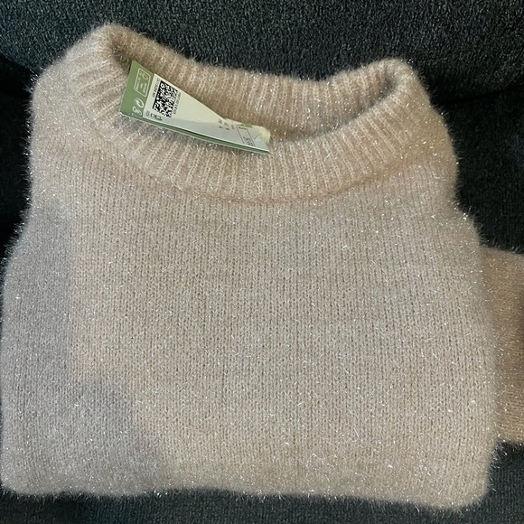 NWT H&M oversized cute sweater pink size:S - Picture 10 of 10
